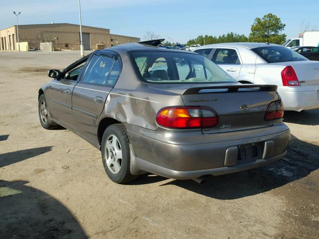 1G1NE52J62M611567 - 2002 CHEVROLET MALIBU LS GRAY photo 3