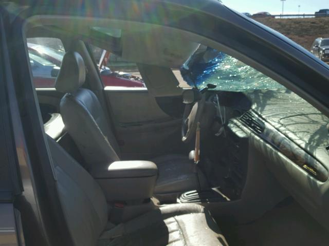 1G1NE52J62M611567 - 2002 CHEVROLET MALIBU LS GRAY photo 5