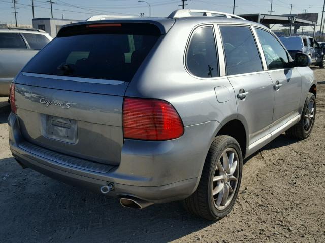 WP1AB29P36LA63724 - 2006 PORSCHE CAYENNE S SILVER photo 4