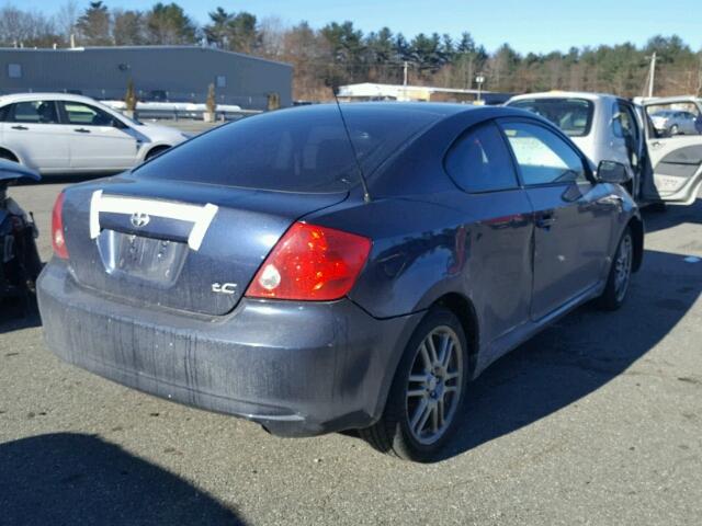 JTKDE177070157428 - 2007 TOYOTA SCION TC 蓝色 照片 4