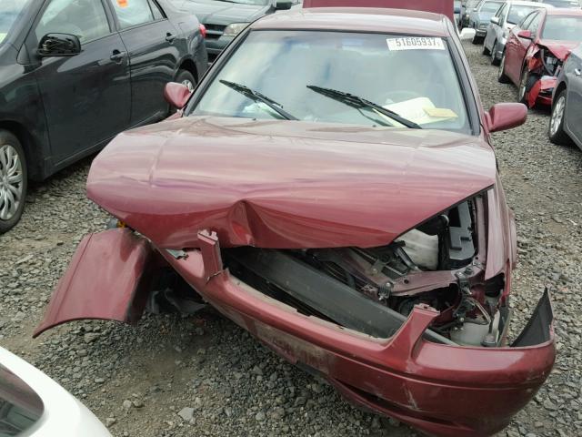 4T1BG22K61U789193 - 2001 TOYOTA CAMRY CE RED photo 9