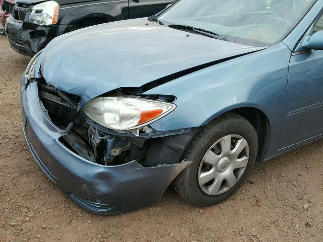 4T1BE32K42U623879 - 2002 TOYOTA CAMRY LE BLUE photo 9