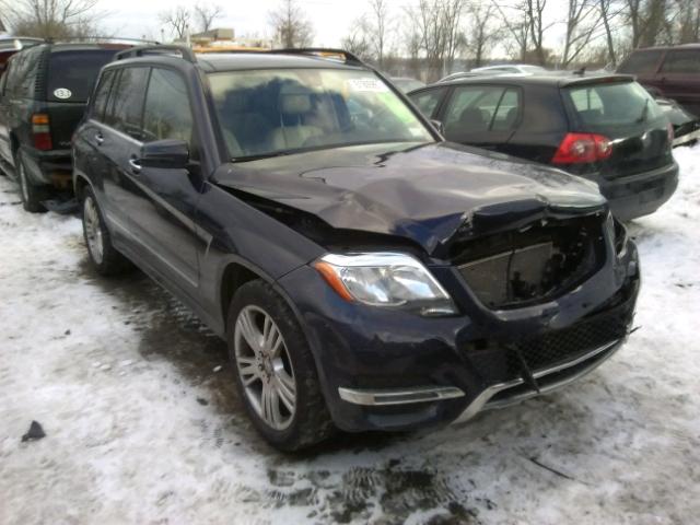 WDCGG8JB2DG046073 - 2013 MERCEDES-BENZ GLK 350 4M BLUE photo 1