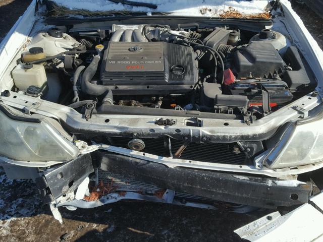 4T1BF28B52U244159 - 2002 TOYOTA AVALON XL WHITE photo 7