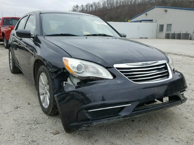 1C3CCBBB6CN140399 - 2012 CHRYSLER 200 TOURIN BLACK photo 1