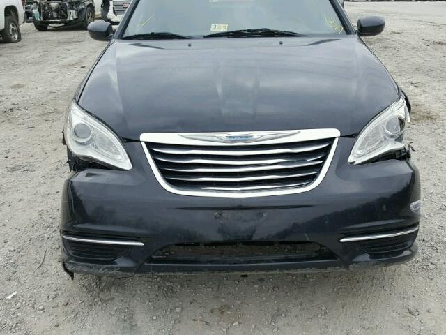 1C3CCBBB6CN140399 - 2012 CHRYSLER 200 TOURIN BLACK photo 7