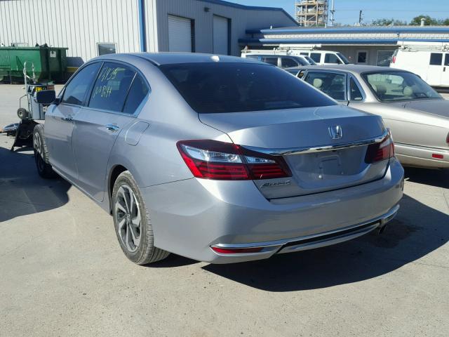 1HGCR2F86GA144802 - 2016 HONDA ACCORD EXL SILVER photo 3