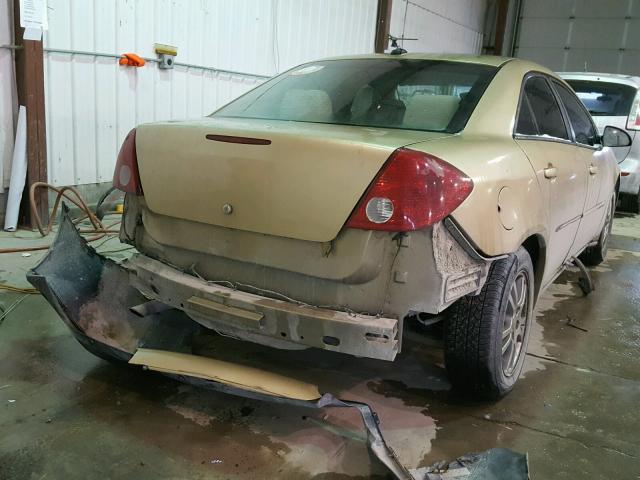 1G2ZG528154159861 - 2005 PONTIAC G6 GOLD photo 4