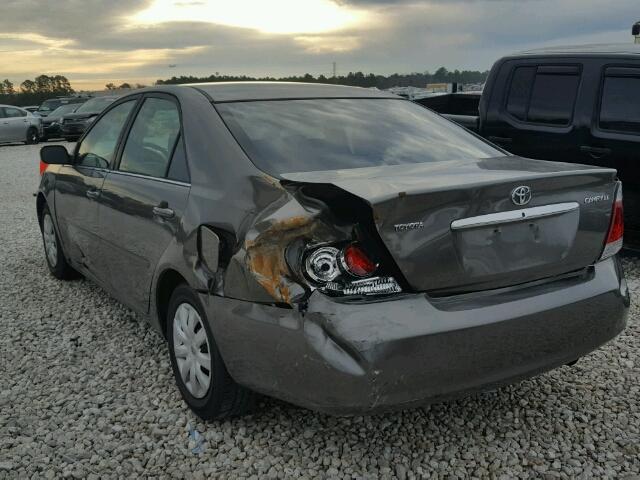 4T1BE30K75U579772 - 2005 TOYOTA CAMRY LE GRAY photo 3