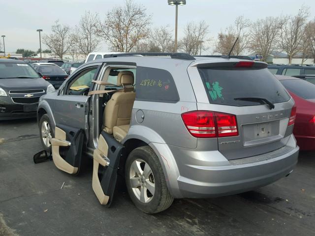 3C4PDCAB6GT114828 - 2016 DODGE JOURNEY SE GRAY photo 3