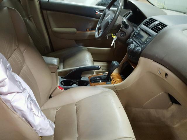 1HGCM66545A045257 - 2005 HONDA ACCORD EX GOLD photo 5