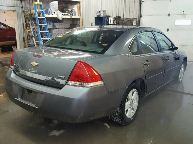 2G1WT58K681219400 - 2008 CHEVROLET IMPALA LT GRAY photo 4