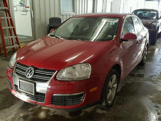 3VWRZ71K29M169630 - 2009 VOLKSWAGEN JETTA SE RED photo 2