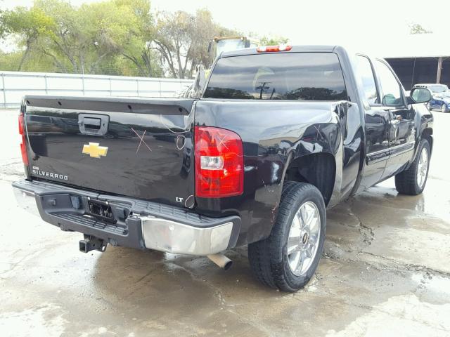 1GCRCSE05DZ377329 - 2013 CHEVROLET SILVERADO BLACK photo 4