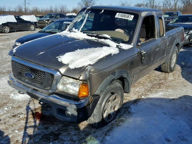 1FTZR45E95PA18097 - 2005 FORD RANGER SUP SILVER photo 2