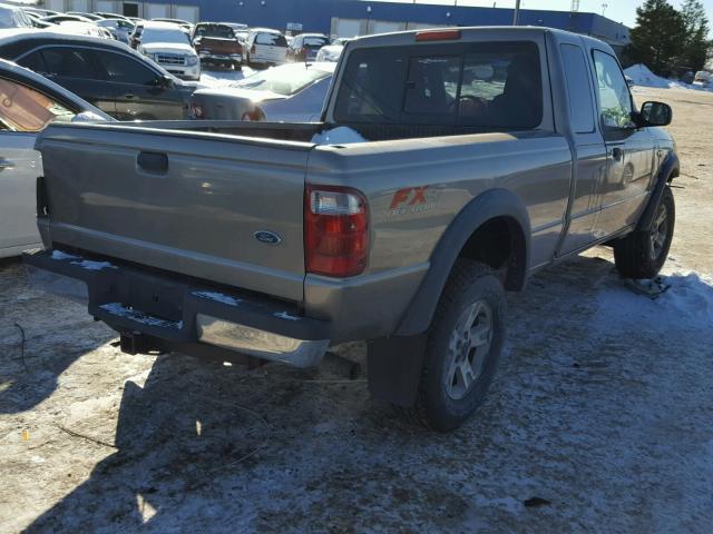 1FTZR45E95PA18097 - 2005 FORD RANGER SUP SILVER photo 4