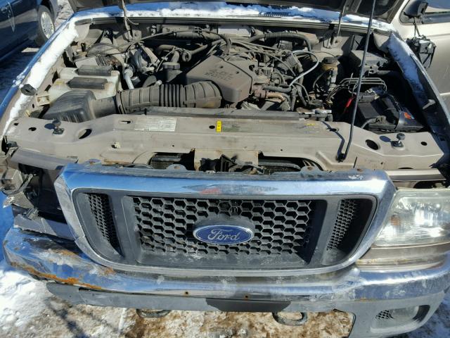 1FTZR45E95PA18097 - 2005 FORD RANGER SUP SILVER photo 7