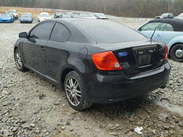 JTKDE177770206754 - 2007 TOYOTA SCION TC BLACK photo 3