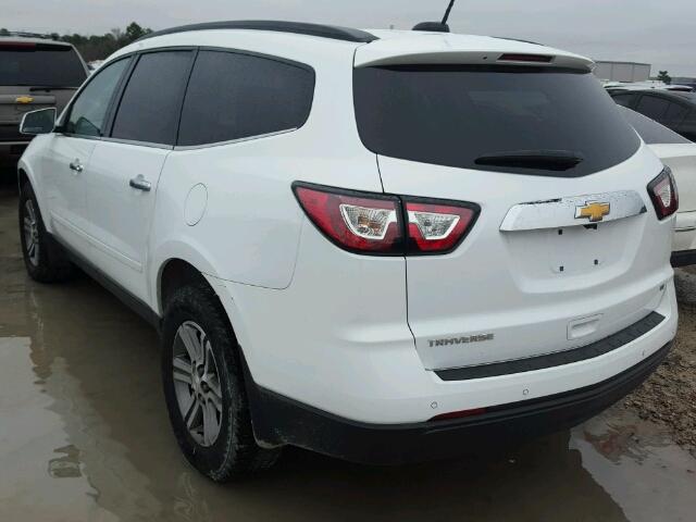 1GNKRHKD7HJ115012 - 2017 CHEVROLET TRAVERSE L WHITE photo 3