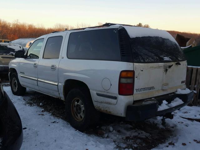 3GKFK16T61G271268 - 2001 GMC YUKON XL K WHITE photo 3