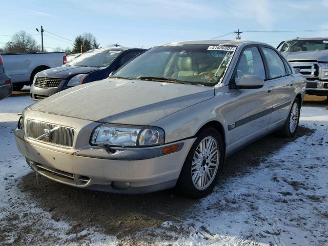 YV1TS90DXX1054046 - 1999 VOLVO S80 T6 TUR BEIGE photo 2