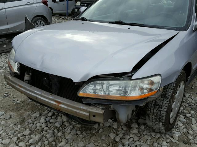 3HGCG56472G708827 - 2002 HONDA ACCORD LX GRAY photo 9