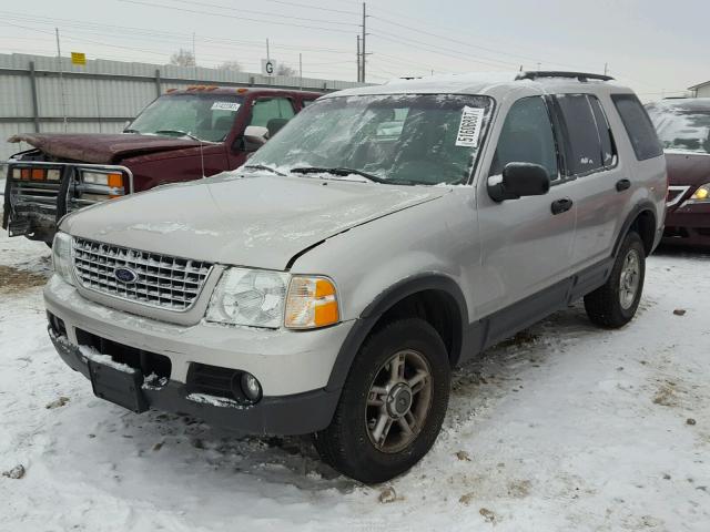 1FMZU73W23UC72840 - 2003 FORD EXPLORER X SILVER photo 2