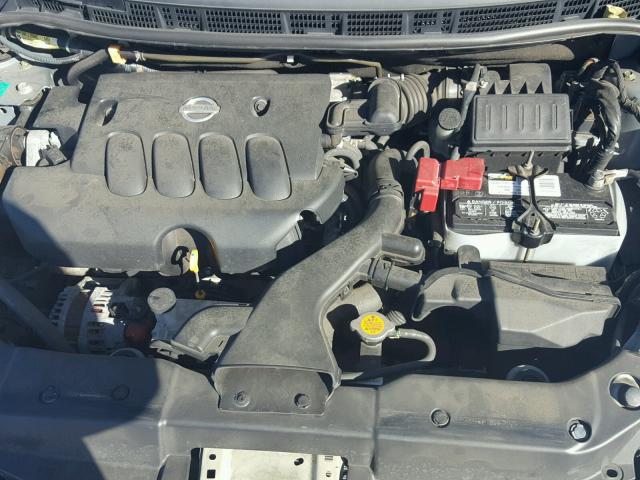 3N1BC13E48L462995 - 2008 NISSAN VERSA S GRAY photo 7