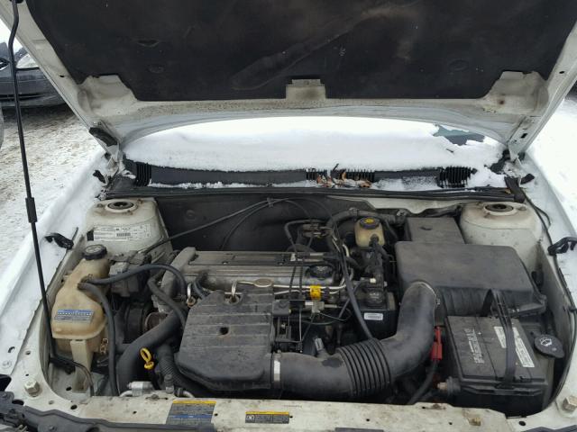 1G3NL52F72C205750 - 2002 OLDSMOBILE ALERO GL WHITE photo 7