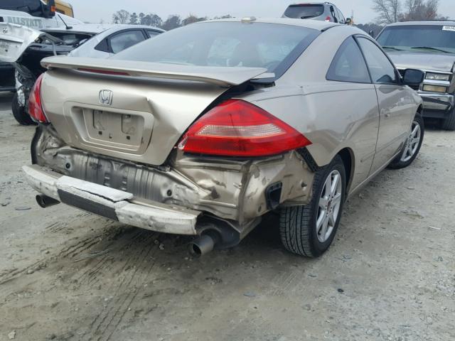 1HGCM826X4A001143 - 2004 HONDA ACCORD EX GOLD photo 4