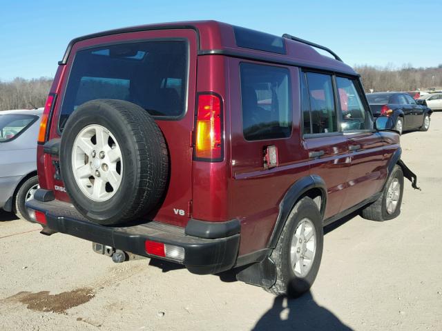 SALTL16463A815587 - 2003 LAND ROVER DISCOVERY RED photo 4