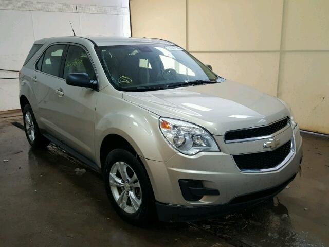 2CNALBEC1B6215662 - 2011 CHEVROLET EQUINOX LS TAN photo 1