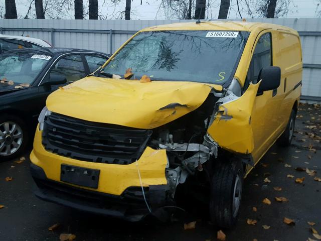 3N63M0YN7FK713056 - 2015 CHEVROLET CITY EXPRE YELLOW photo 9