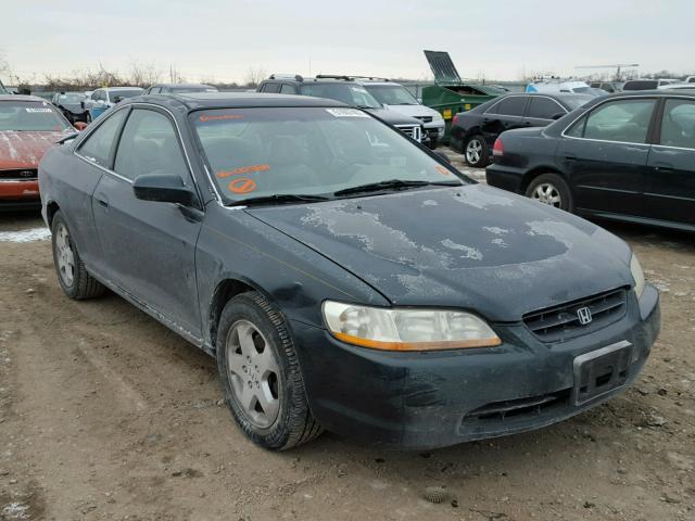 1HGCG2254WA025811 - 1998 HONDA ACCORD EX GREEN photo 1