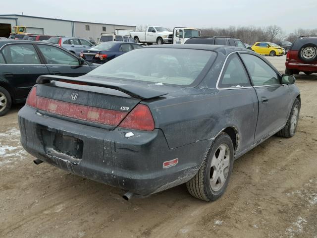 1HGCG2254WA025811 - 1998 HONDA ACCORD EX GREEN photo 4