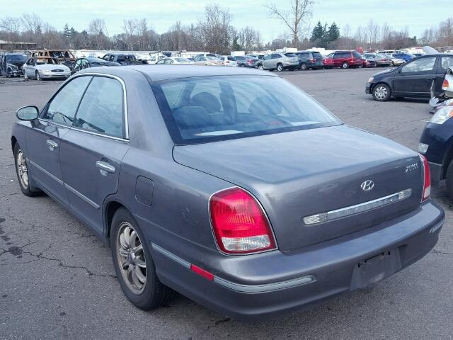 KMHFU45D41A149651 - 2001 HYUNDAI XG 300 GRAY photo 3