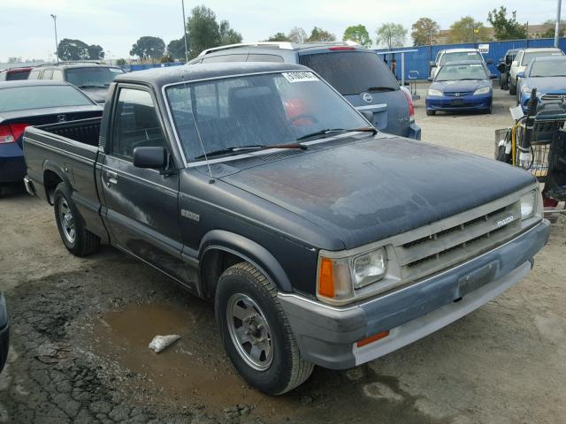 JM2UF1111G0587344 - 1986 MAZDA B2000 BLACK photo 1