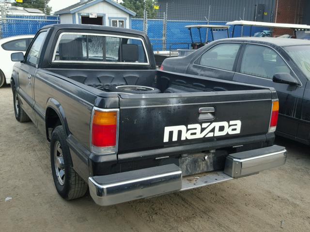 JM2UF1111G0587344 - 1986 MAZDA B2000 BLACK photo 3