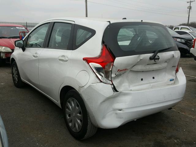 3N1CE2CP1FL366325 - 2015 NISSAN VERSA NOTE WHITE photo 3