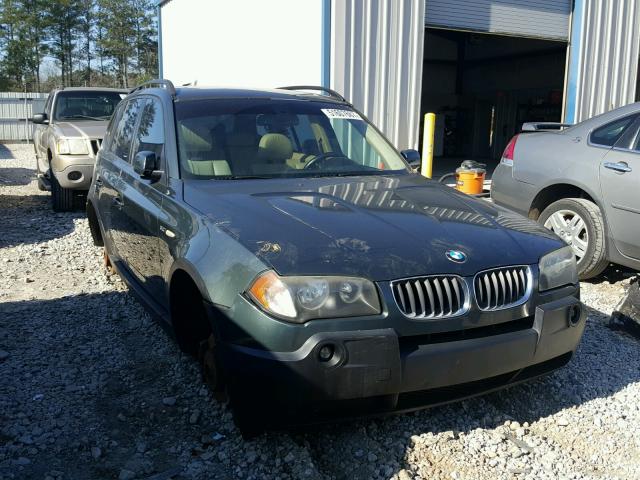 WBXPA93465WD17743 - 2005 BMW X3 3.0I GRAY photo 1