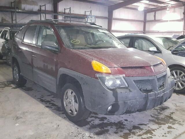 3G7DA03E51S518233 - 2001 PONTIAC AZTEK MAROON photo 1