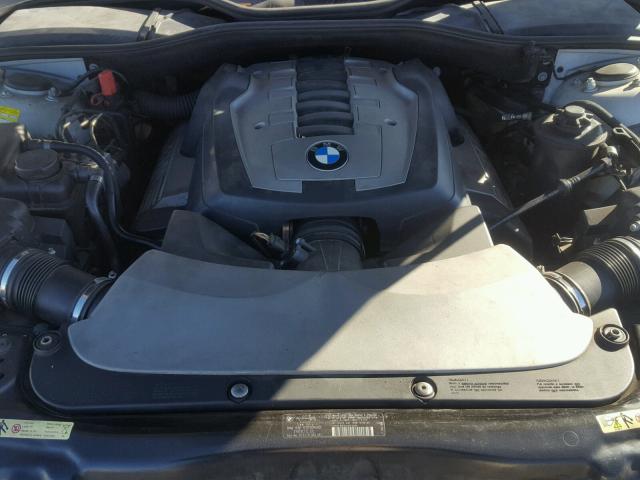 WBAHN83546DT31155 - 2006 BMW 750 LI SILVER photo 7