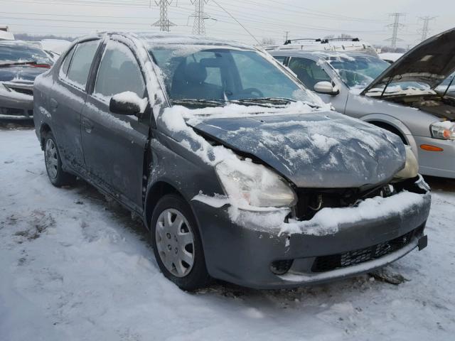 JTDBT123530298059 - 2003 TOYOTA ECHO GRAY photo 1