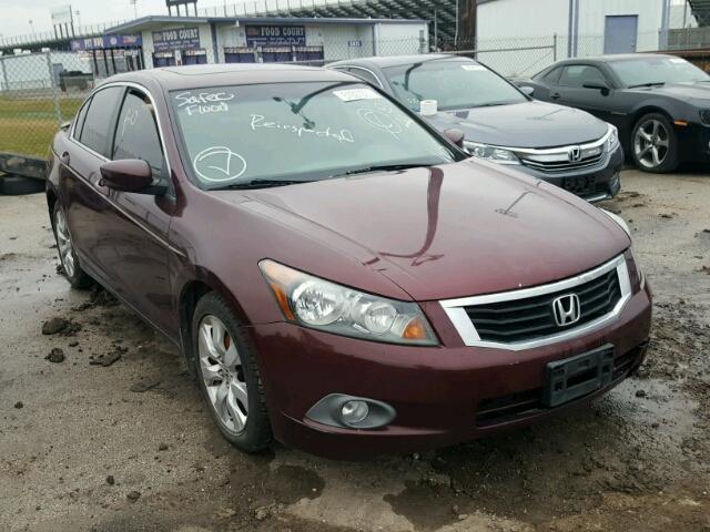 1HGCP2F86AA109755 - 2010 HONDA ACCORD EXL MAROON photo 1