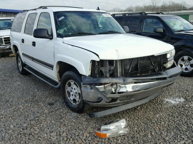 1GNEC16Z76J139447 - 2006 CHEVROLET SUBURBAN C WHITE photo 1