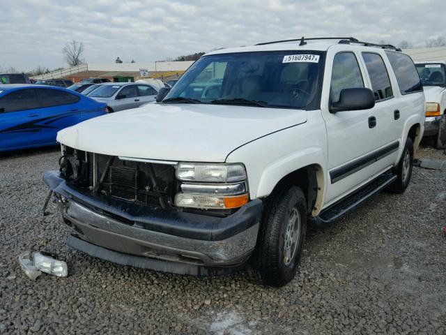 1GNEC16Z76J139447 - 2006 CHEVROLET SUBURBAN C WHITE photo 2