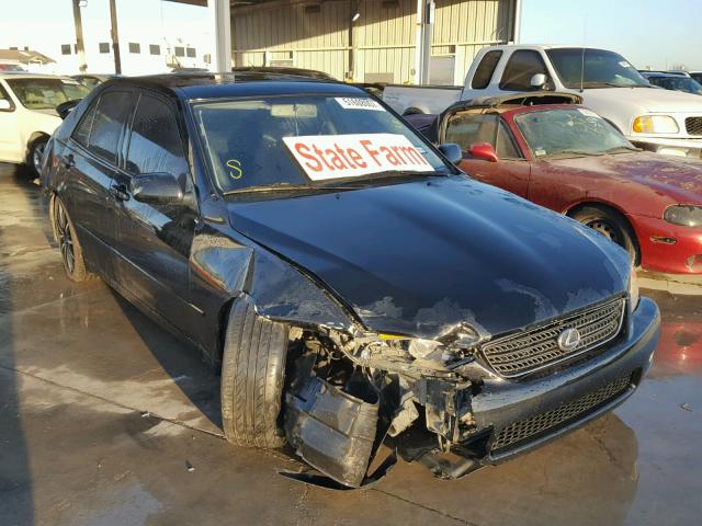 JTHBD182910002533 - 2001 LEXUS IS 300 BLACK photo 1