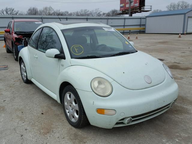 3VWCB21C92M455924 - 2002 VOLKSWAGEN NEW BEETLE WHITE photo 1