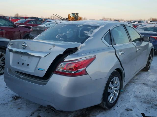 1N4AL3AP4DC103652 - 2013 NISSAN ALTIMA 2.5 SILVER photo 4