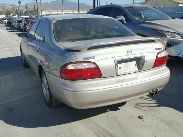 1YVGF22F025284336 - 2002 MAZDA 626 ES TAN photo 3